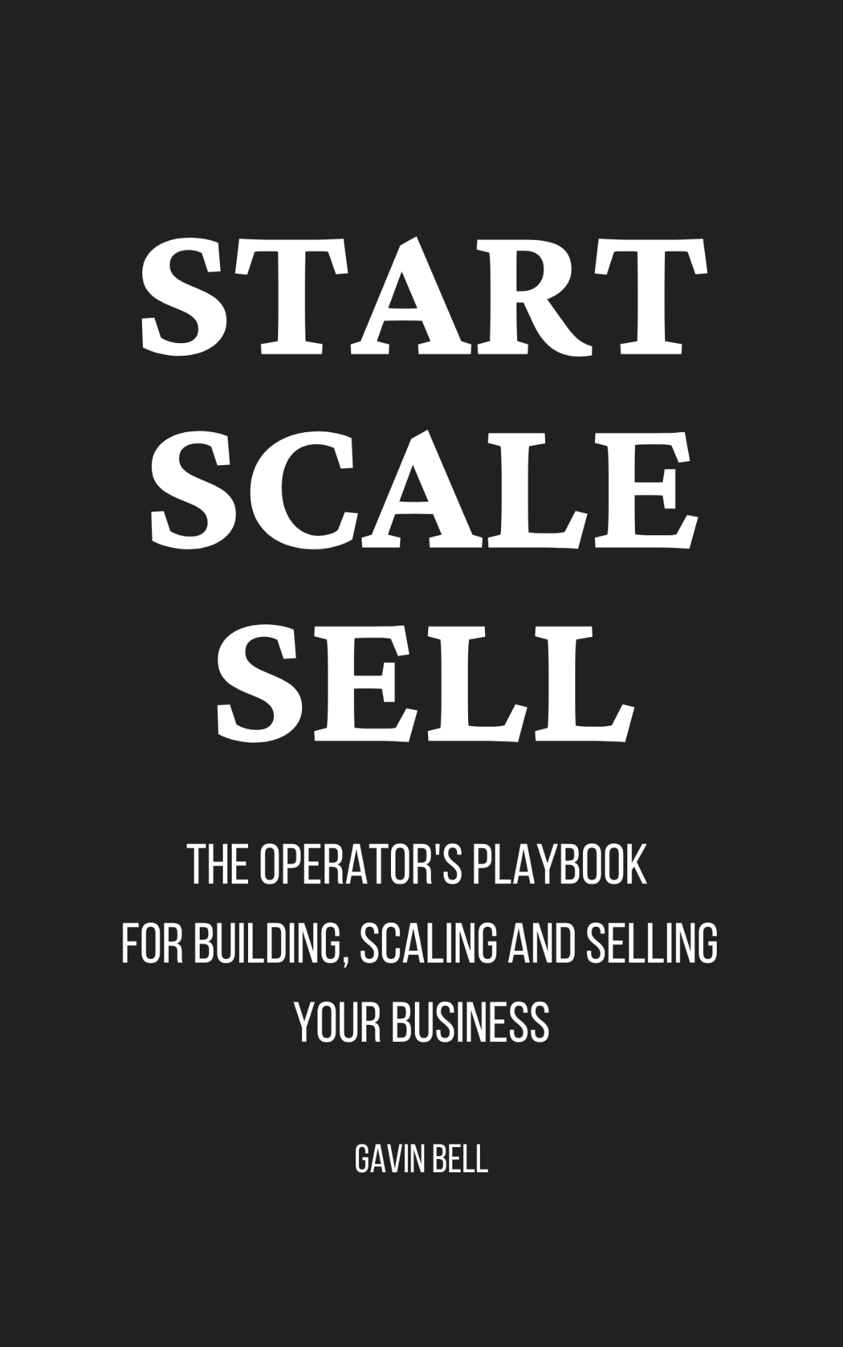 Start Scale Sell book cover